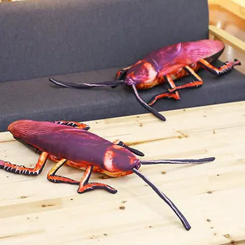 1 buc 55cm Simulare Gândac de bucătărie de Jucărie de Pluș Umplute de Insecte Amuzante Păpușă Jucărie pentru Copii Creative Pernă Moale Ciudat Cadou Jucarii