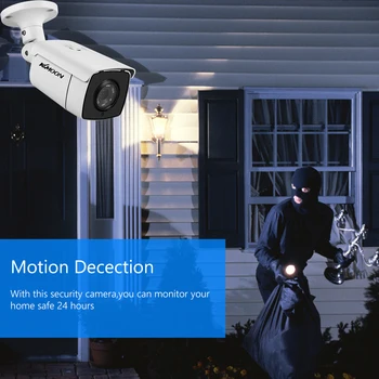 1080P HD Analog Camera de Securitate de Exterior IP66 rezistent la apa de Supraveghere CCTV aparat de Fotografiat built-in 24buc Infraroșu LED-uri,82ft Viziune de Noapte