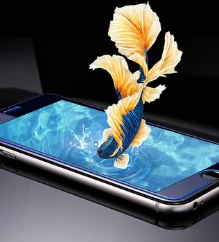 10buc 3D Anti Albastru de Carbon, Fibra de Sticla Temperata Pentru iPhone 12 Mini 11 Pro Max XS XR X 8 7 6 6S Plus SE Guard Film Cu Pachetul