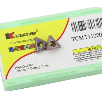 10buc TCMT110204 TCMT110208 Carbură de a Introduce TCMT Interne cuțit de Strunjire CNC Lama Cutter Strung Pentru -STUCR/L11