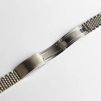 19mm 20mm Watchband Metalice din Oțel Inoxidabil Ceas benzi Curbate end Ceasuri de implementare catarama pentru înlocuire