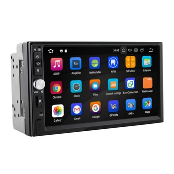 2 Din Android 9 Radio Auto Multimedia Player Universal 7 inch Touch Screen Recorder Bluetooth DSP 2Din Navigatie GPS nu DVD