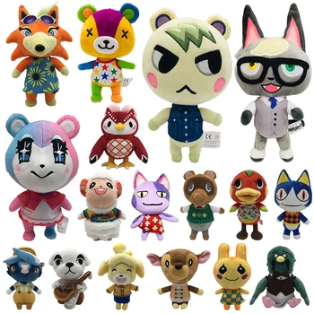21cm Animal de Pluș Traversează Jucărie de Pluș Joc Animal Crossing Ochiuri Amiibo Mareșalul Papusa de Plus Figura Cadouri pentru copii NFC Jucărie