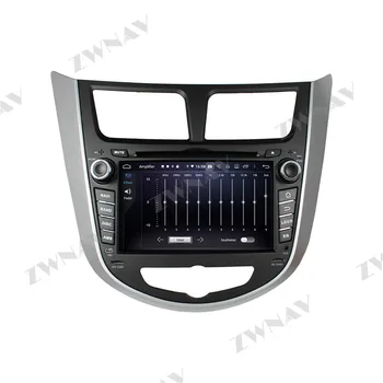 Android 10.0 Mașină Player Multimedia Pentru Hyundai Solaris accent Verna 2011-2016 Navi Radio navi stereo IPS ecran Tactil unitatea de cap