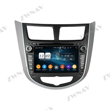 Android 10.0 Mașină Player Multimedia Pentru Hyundai Solaris accent Verna 2011-2016 Navi Radio navi stereo IPS ecran Tactil unitatea de cap