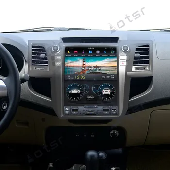 Android9 Tesla Masina de stil de Navigare GPS multimedia Pentru Toyota Fortuner HILUX 07-15 auto stereo radio casetofon DVD unitatii