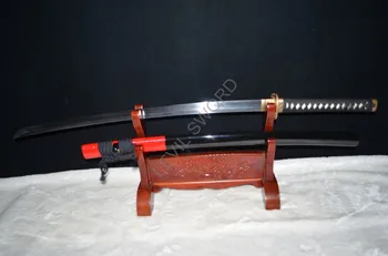 Autentice, lucrate manual japonez samurai katana ori sabie de oțel ascuțit full tang Frumos Tsuba