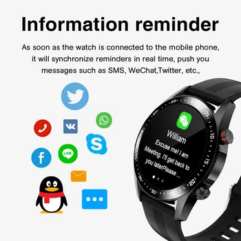 Ceas inteligent Bărbați Bluetooth Apel Personalizate Dial E1-2 rezistent la apa Smartwatch Ecran Tactil Complet de Sport Tracker de Fitness Pentru Android IOS