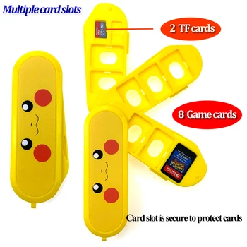 Cele mai noi 10 in 1 Joc de Card de Memorie Micro SD de Caz Suport pentru Nintend Comutator NS Comutator Lite Cartuș Cutie de Depozitare Accesorii