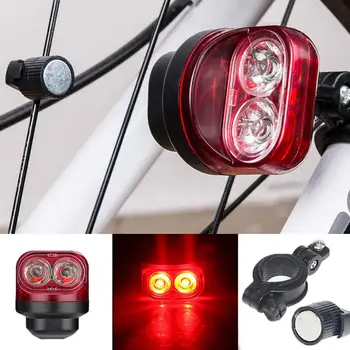 Ciclism Biciclete Biciclete Inducție Magnetică Lumina De Avertizare De Siguranță În Pneuri-Spate, Lampa