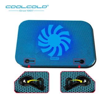 COOLCOLD Super-Ultra-subțire Cooler pentru Laptop de Răcire Pad USB Fan Stand 11