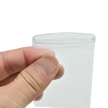 De înaltă Calitate 100buc 70 x 50 mm PVC transparent de Plastic Monedă Pungă de Caz Portofele Depozitare Plicuri Mini Ambalaj