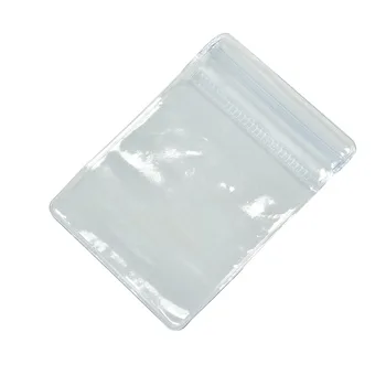 De înaltă Calitate 100buc 70 x 50 mm PVC transparent de Plastic Monedă Pungă de Caz Portofele Depozitare Plicuri Mini Ambalaj