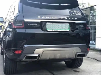 Din față și din Spate a Barei de protecție Guard plate Pentru Land Rover Range Rover Sport 2018-2021 Protector Anti-impact Accesorii din Oțel Inoxidabil