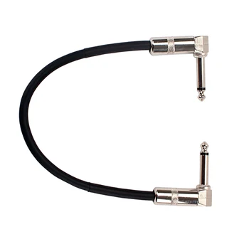 Durabil 30cm Chitara Efector Efectul Pedala Cablu Cablul de 6.35 mm Unghi Drept Jack Sârmă