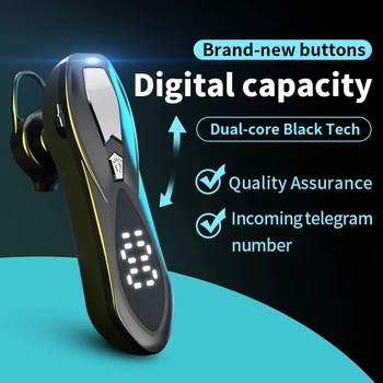 F9 Singură Cască Bluetooth Wireless Afaceri Auto Handsfree Bluetooth setul cu Cască Căști cu Microfon pentru Conducere