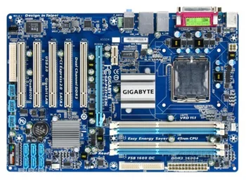 Folosit Gigabyte GA-P43T-ES3G Socket 775 DDR3 P43T-ES3G placi de 16GB P43 Desktop motherborad