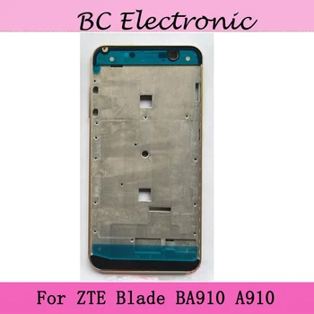 LCD Titularul Ecran Cadru Frontal Pentru ZTE Blade BA910 A910 Locuințe Cazul mijlocul Cadru W Putere Butoanele de Volum