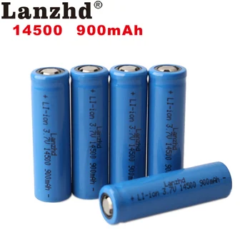 Li-ion14500 900mAh 3.7 V Li-ion Baterii Reîncărcabile AA Baterie Litiu Celule pentru Lanterna Led-uri Faruri Lanterna Mouse-ul(1-24buc)