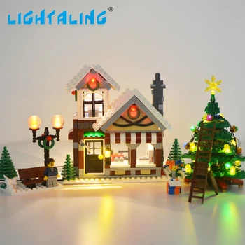Lightaling Lumină LED-uri Kit Pentru 10249 Creator Expert de Iarnă Magazin de Jucării Compatibil cu 39015 , NU Blocuri Model