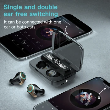 M18 TWS Căști fără Fir Bluetooth Tactil V5.1 Stereo Căști Impermeabil HIFI Stereo Căști Căști, Dopuri de urechi Pentru Xiaomi Ios