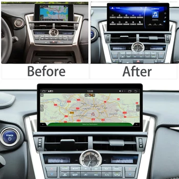 Masina de Player Multimedia Pentru Lexus NX 200t 300h nx200T-2017 Android 9 Audio Stereo Radio autoradio GPS Cap Ecran de unitate BT DSP