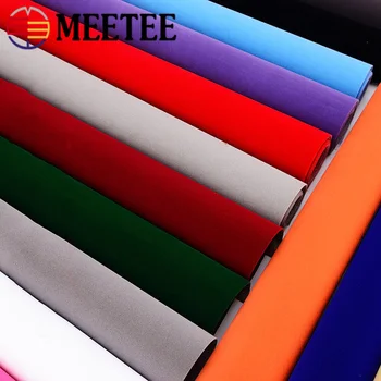 Meetee 50x150cm Tesatura Flanel Auto-adeziv Adeziv Pânză pentru Cutie de Bijuterii Sertar Autocolant Decor DIY Home Textile Artizanat FA203