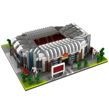 Moda Bloc Seturi de JUCĂRII, Stadionul de Fotbal, Teren Sport Model Cărămizi Arhitectura Spania, Anglia Club de Fotbal Gimnaziu Jucarii