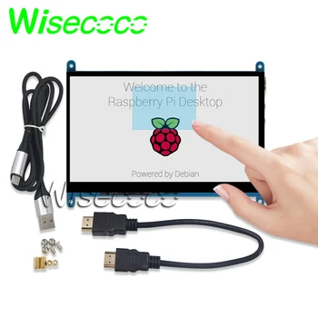 Monitor LCD de 7 inch pentru PS4/Raspberry Pi cu 1024x600 Capacitiv Touch Screen Display LCD