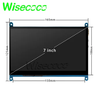 Monitor LCD de 7 inch pentru PS4/Raspberry Pi cu 1024x600 Capacitiv Touch Screen Display LCD