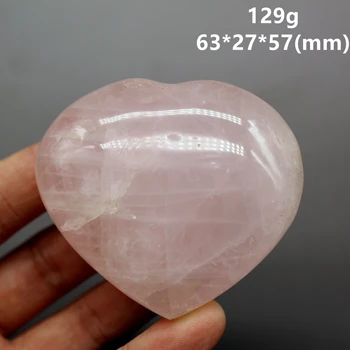 Naturale rose quartz inima de cristal de vindecare cristale și ornament cu pietre dragoste Pietre și cristale