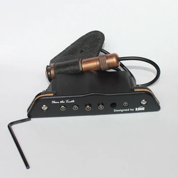 Original Negru B TRUPA M1 Chitara Acustica Soundhole Pickup