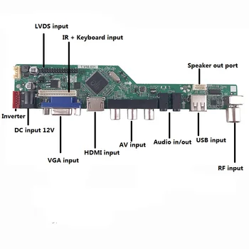 Pentru QD15TL02 Rev. 03 USB AV 30pin Interface Module 1 lămpi de 15.4