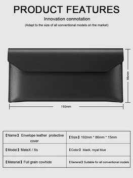 Pentru SAMSUNG Galaxy Z 2 Ori Caz W20 din Piele rezistent la Șocuri Capacul Protector Pentru Huawei Mate XS X Original Confortabil Husă