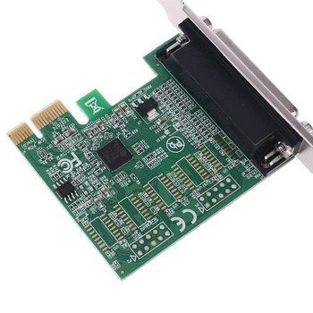 Portul paralel DB25 25Pin PCIE Riser Card LPT Imprimanta la PCI-E Express Carduri Convertor Adaptor AX99100