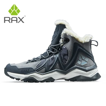 RAX Barbati Pantofi de Drumetii de iarna Impermeabil în aer liber Adidași Bărbați din Piele Ghete Trekking Trail Camping Alpinism zăpadă Adidasi Femei