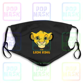 Regele Leu Simba Logographic Lavabile Refolosibile Mască Cu Filtru Pentru Adult Copii