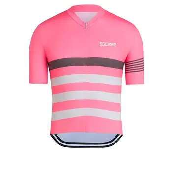 SGCIKER roz pro fit italia manșetă cu laser tăiat sleeve jersey ciclism de vară clasic ciclu de pânză MTB Ropa Ciclismo Biciclete maillot
