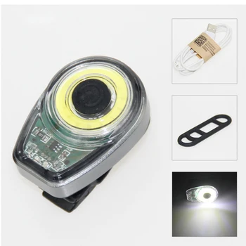 Spate de biciclete Coada Lumina Strălucitoare de Biciclete Inteligent de Avertizare Lampă de Siguranță USB Reîncărcabilă