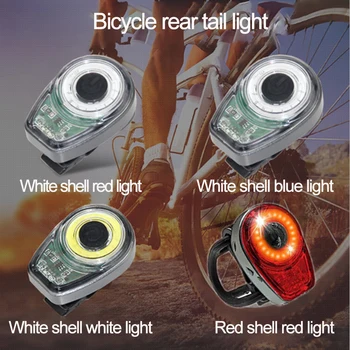 Spate de biciclete Coada Lumina Strălucitoare de Biciclete Inteligent de Avertizare Lampă de Siguranță USB Reîncărcabilă