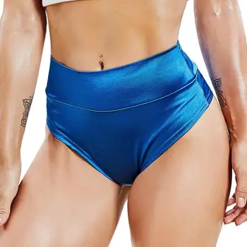 Strălucitoare Sexy Fierbinte De Funcționare Scurți De Înaltă Tăiat Athletic Gym Trunchiuri Micro Mini Scurt Bermudas Pantalon Corto Mujer Noapte Clubwear