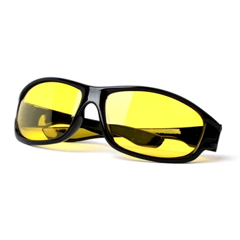 TAGION Vânzare Fierbinte Polaroid ochelari de Soare Barbati din Plastic Cadru Retro Ochelari de Soare Viziune de Noapte de Conducere Ochelari Lentile Galbene Pescuit