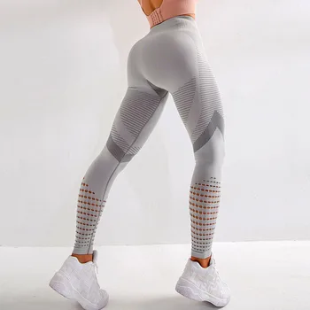 Talie mare fără sudură jambiere pentru femei gol afară de sport legging de fitness sport colanti jogging pantaloni super elastic pantaloni de yoga