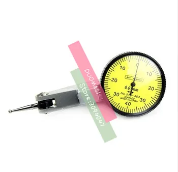 Transport gratuit indicator cu cadran 0-0.8 mm/0,01 mm cu mini stativ magnetic 2 in 1 maneta cadran indicator de testare instrument de măsurare