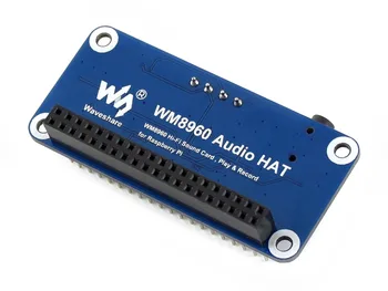 Transport gratuit WM8960 Hi-Fi placa de Sunet PĂLĂRIE pentru Raspberry Pi, CODEC Stereo, Redare/Înregistrare