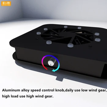 Ventilator De Răcire Radiator Rdiator 12 Cm Pentru Apple Mac Mini 2018 Tăcut Suport De Bază Computer De Modificarea Praf Disipa Caldura