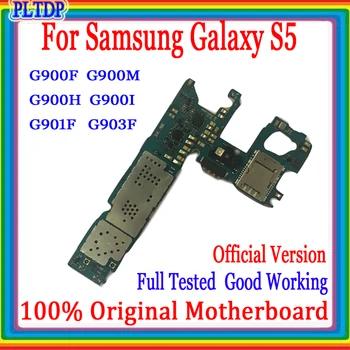 Versiunea oficială Pentru Samsung Galaxy S5 G900F G900M G900H G900I G901F G903F Placa de baza, Originale Logica bord Transport Gratuit