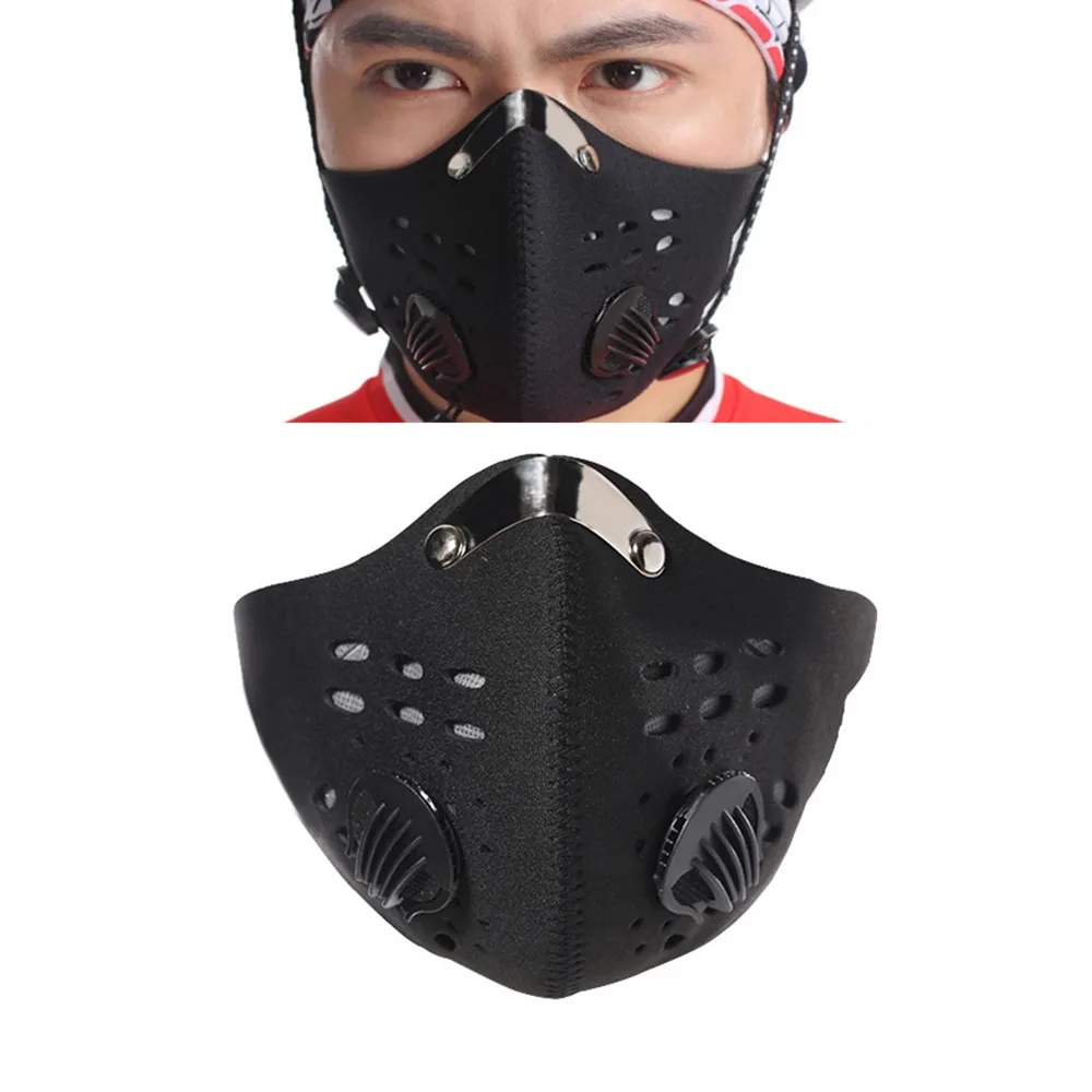masca de fata cu filtru de carbon)